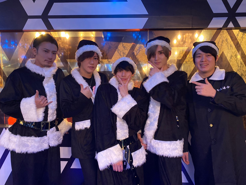 Air Group トピックス Aircolors Nagoya クリスマスイベント 赤 黒サンタ対決
