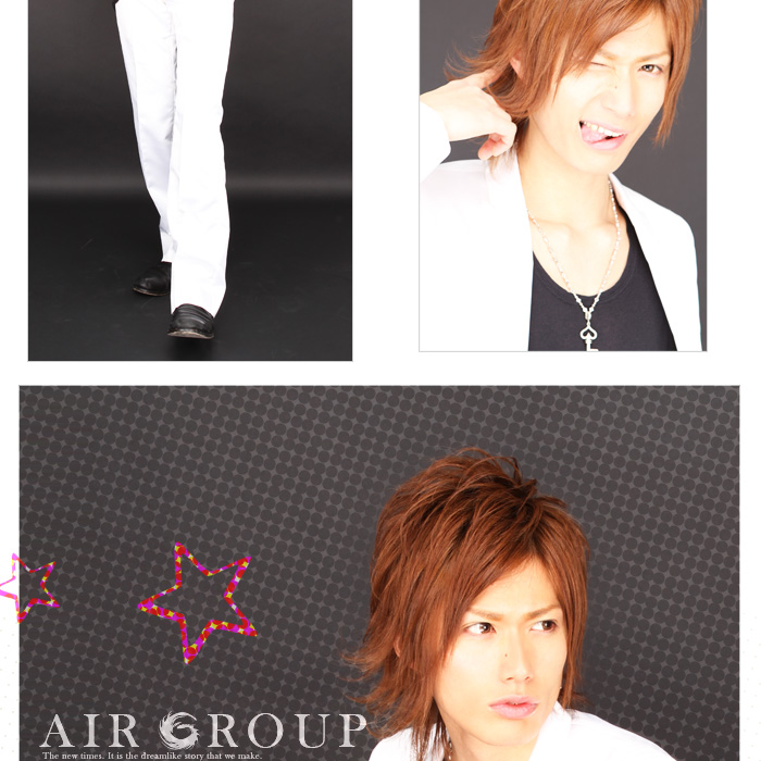 歌舞伎町のホストクラブ、AIR-GROUP AAAのホスト、神風 永遠幹部補佐グラビア！！